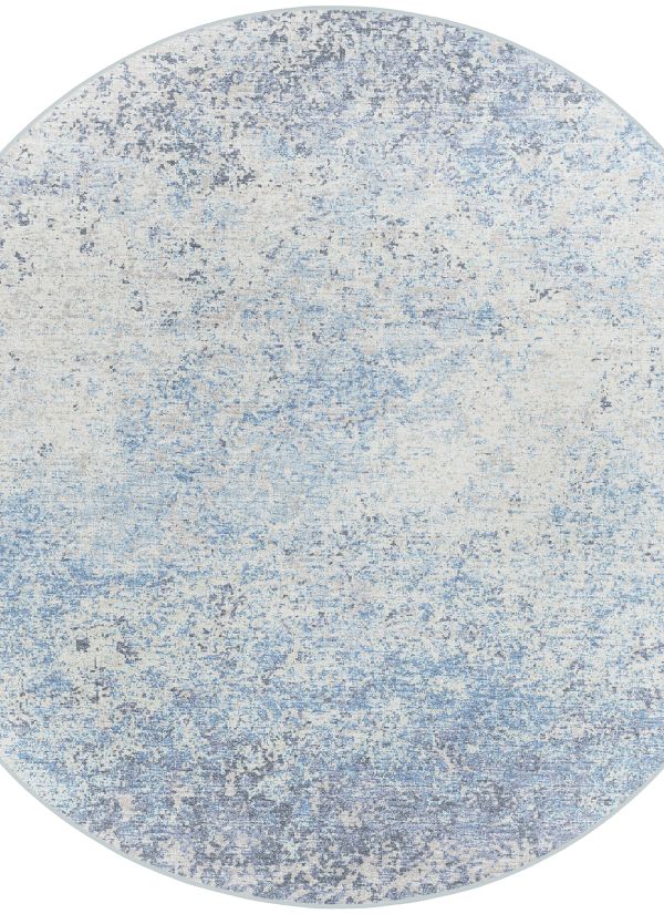 Dalyn Rugs Winslow WL3 Sky 10'0" x 10'0" Round Collection