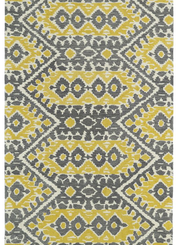 Kaleen Global Inspiration Collection Yellow Collection