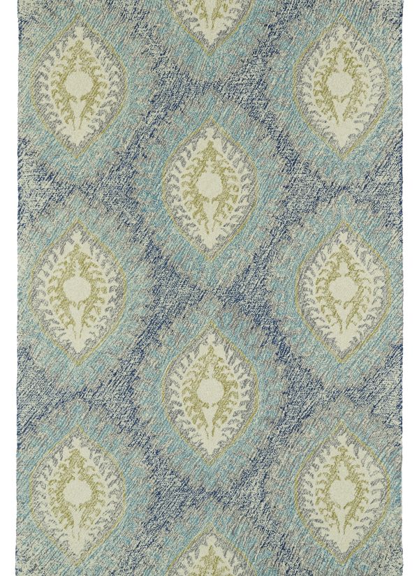Kaleen Montage Collection Blue Collection