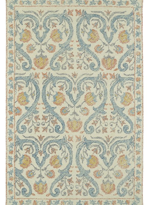 Kaleen Montage Collection Teal Collection