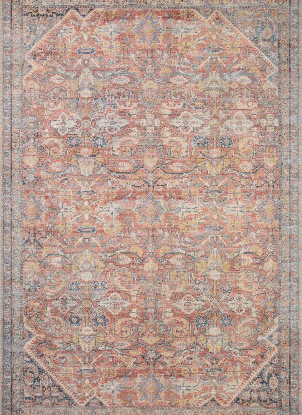 Loloi Adrian ADR-02 Rust / Denim Collection