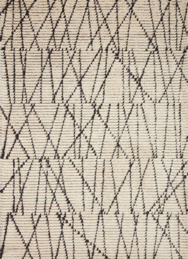 Chris Loves Julia X Loloi Alice ALI-01 Cream / Charcoal Collection