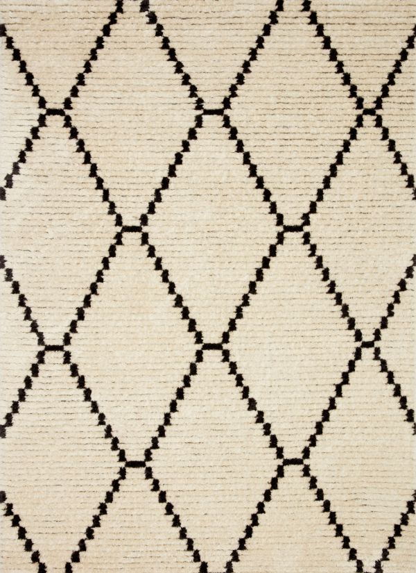 Chris Loves Julia X Loloi Alice ALI-04 Cream / Charcoal Collection