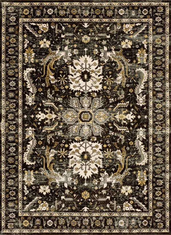 Karastan Rugs Bobby Berk By Karastan (series 1) Amara Charcoal Rug from