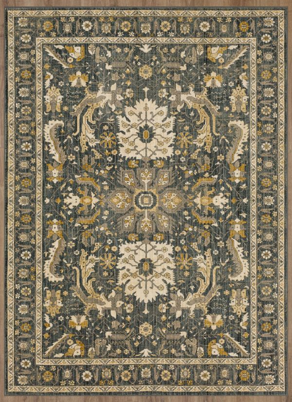 Karastan Rugs Bobby Berk By Karastan (series 3) Amara Denim 9'6 x 12'11