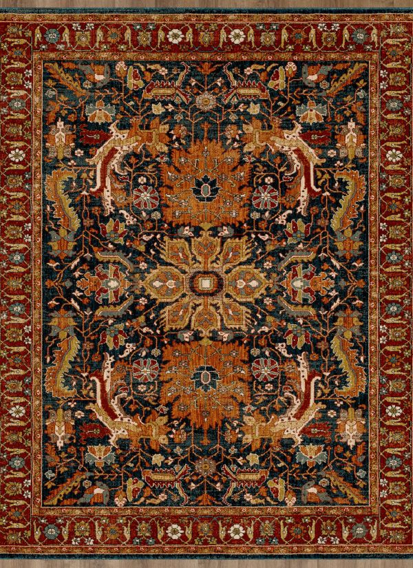 Karastan Rugs Bobby Berk By Karastan (series 1) Amara Sapphire Rug from