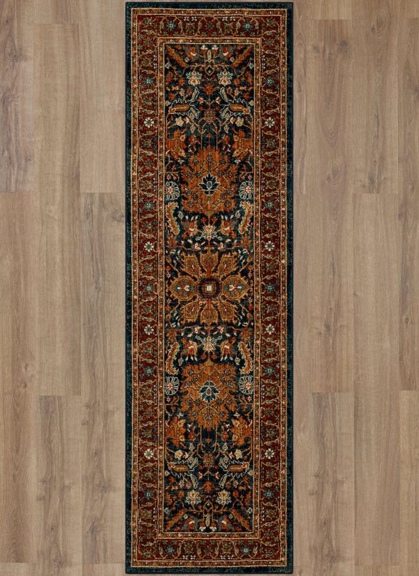 Karastan Rugs Bobby Berk By Karastan (series 1) Amara Sapphire Rug from