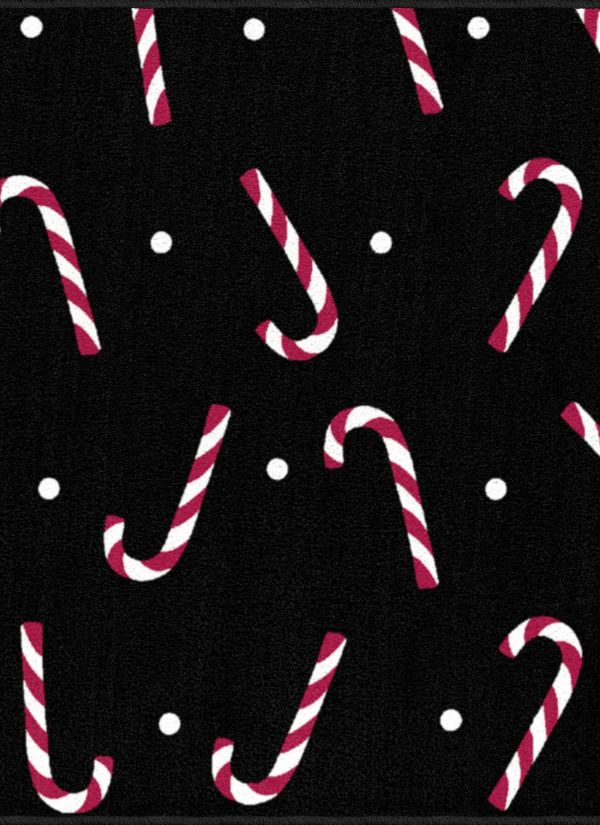 Mohawk Prismatic Candy Canes Black Collection