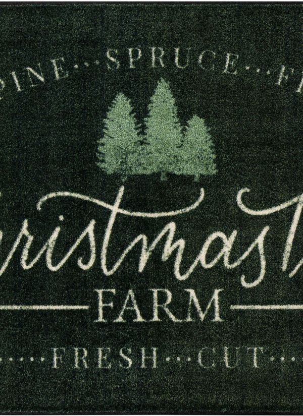 Mohawk Prismatic Christmas Tree Farm Black Collection
