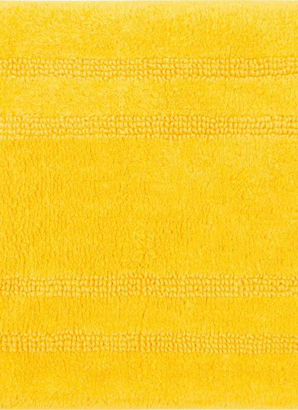 Mohawk Boardwalk Bath Cotton Reversible Fiesta Yellow Collection