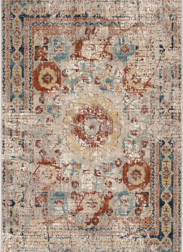 Karastan Rugs Soiree Cristales Oyster Collection