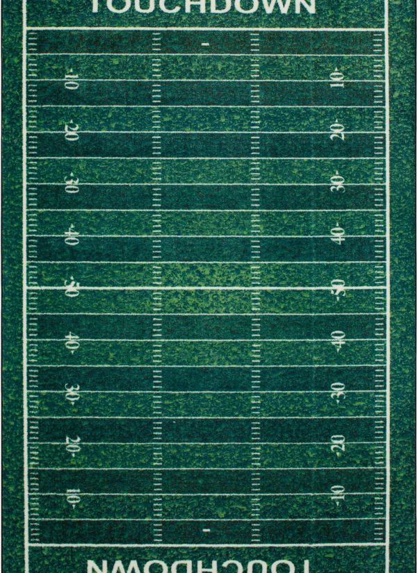 Mohawk Prismatic Football Yards Green Collection