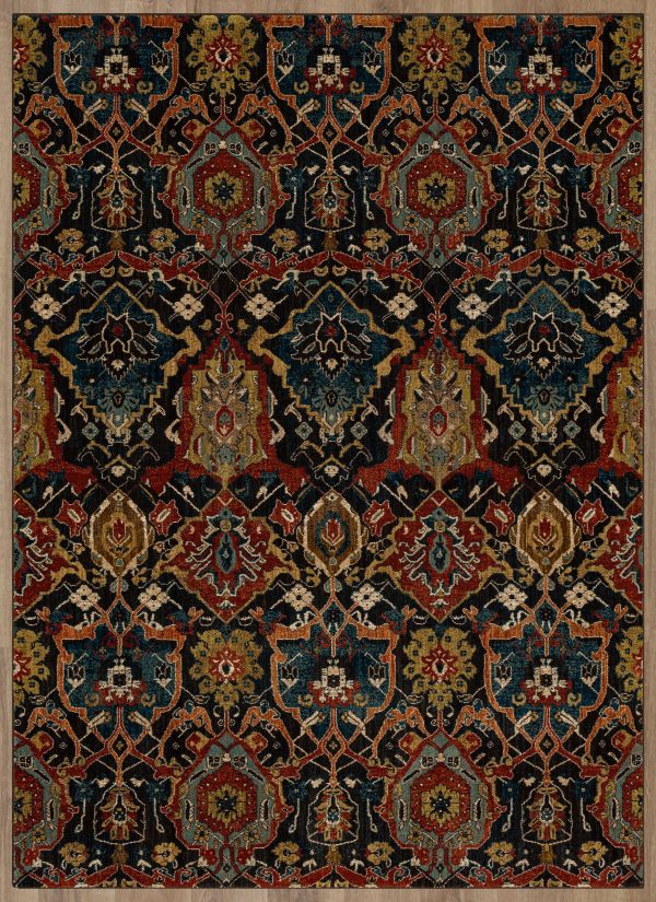 Karastan Rugs Spice Market Glenmore Charcoal Collection