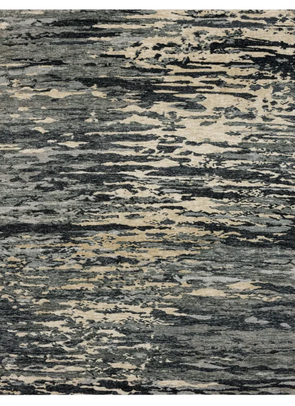 Karastan Rugs Bowen By Drew & Jonathan Home Huron Charcoal Collection