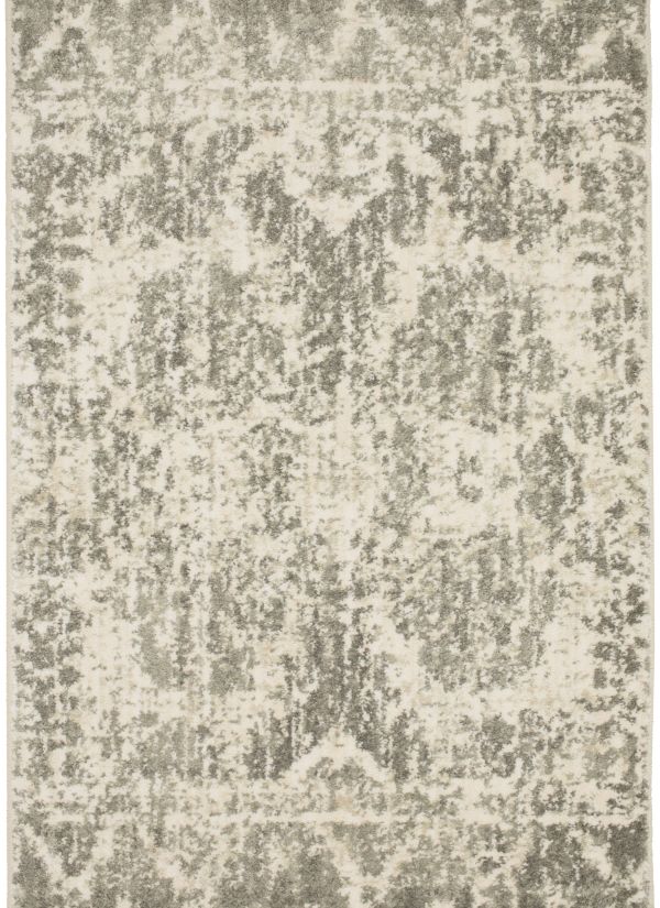 Karastan Rugs Touchstone Le Jardin Willow Grey 2'4 x 7'10 Runner Rug