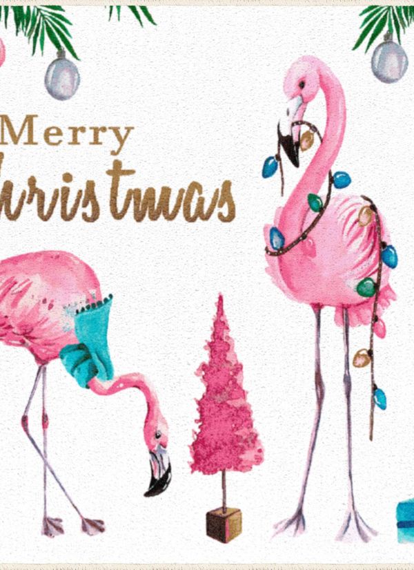 Mohawk Prismatic Merry Flamingos Multi Collection