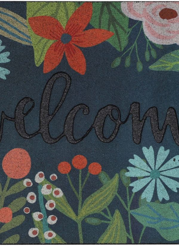 Mohawk Doorscapes Mat Spring Sunset Welcome Multi 1'6" x 2'6" Collection