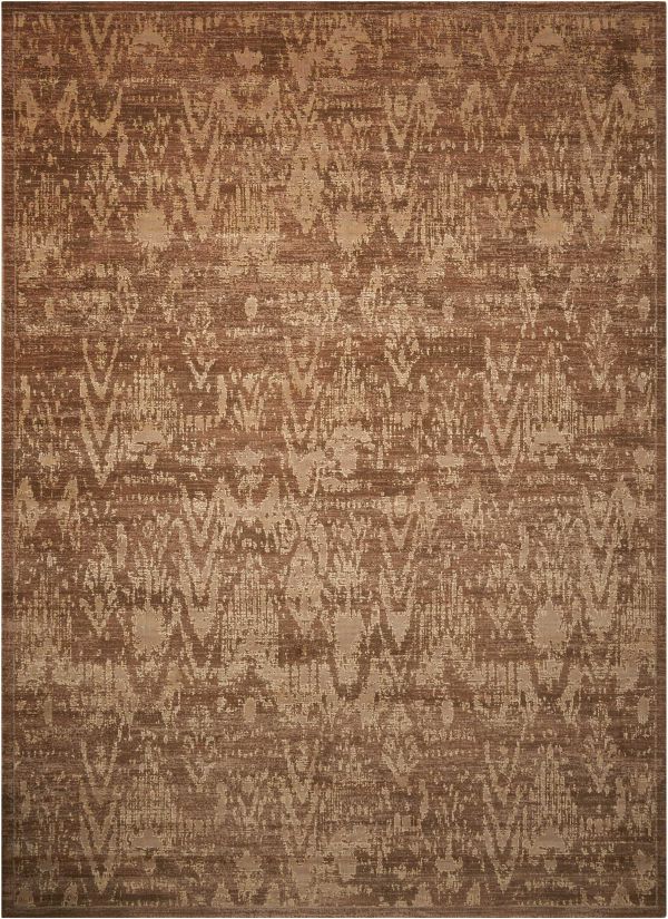 Nourison Home Silken Allure Chocolate 9'9" x 13'9" Collection