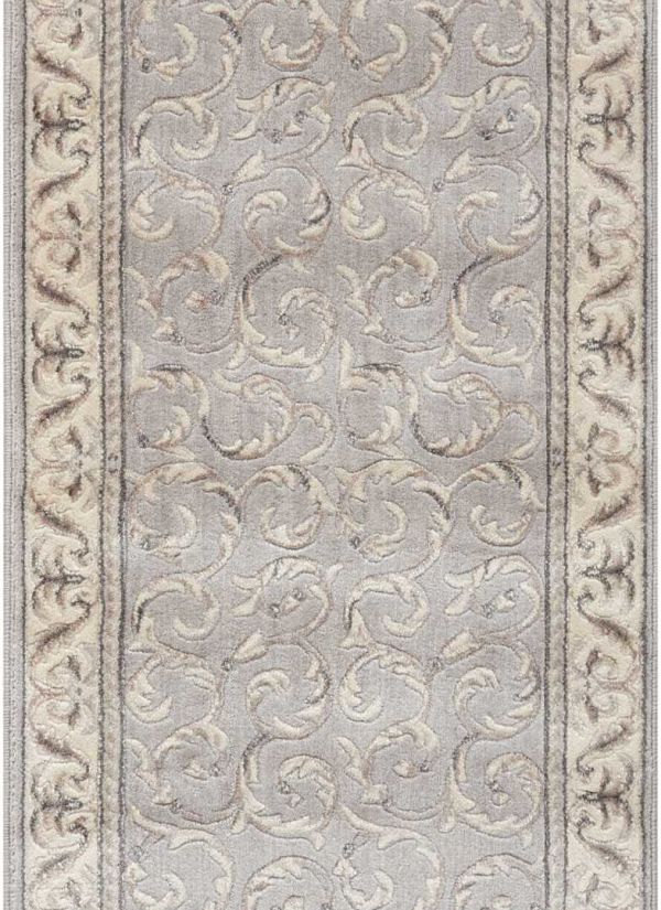 Nourison Home Somerset Silver 2'3" x 8' Runner Collection