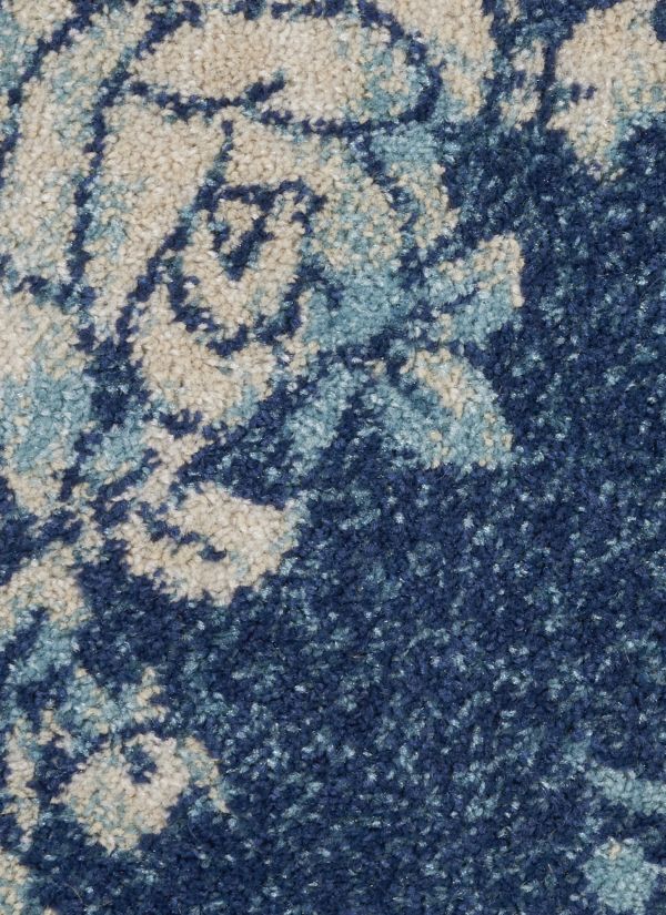 Nourison Home Tranquil Navy/Light Blue 2' x 4' Collection