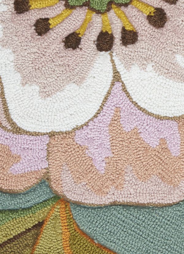 Nourison Home Fantasy Aqua Collection