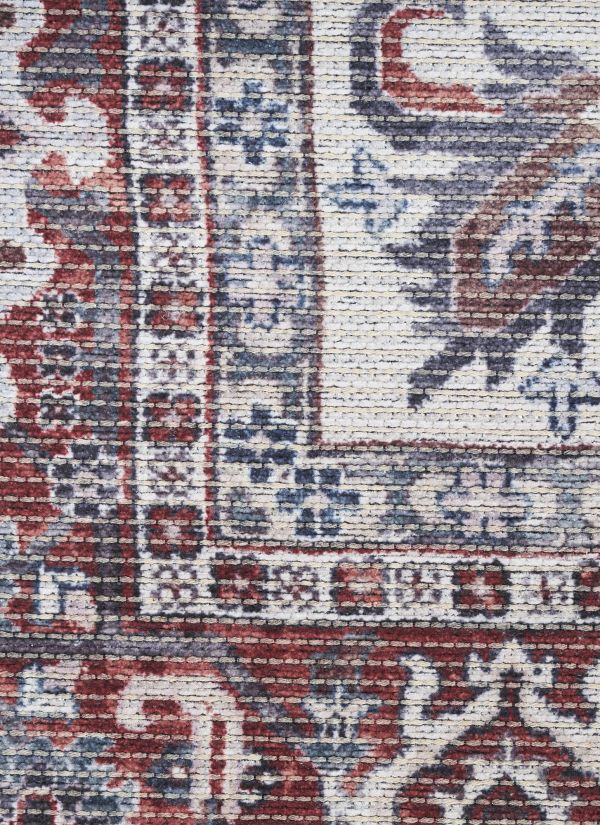 Nicole Curtis Machine Washable Series 1 Brick Ivory Collection