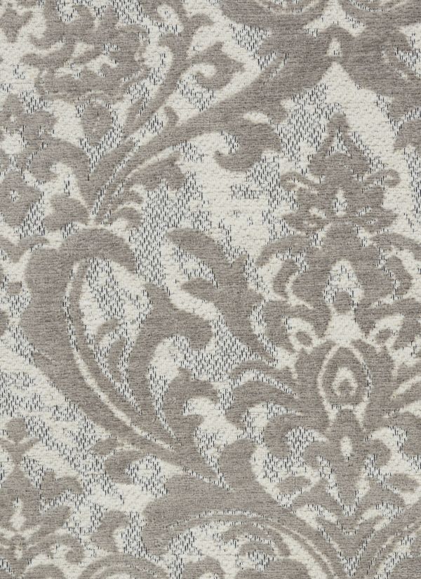 Nourison Home Damask Ivory/Grey Collection