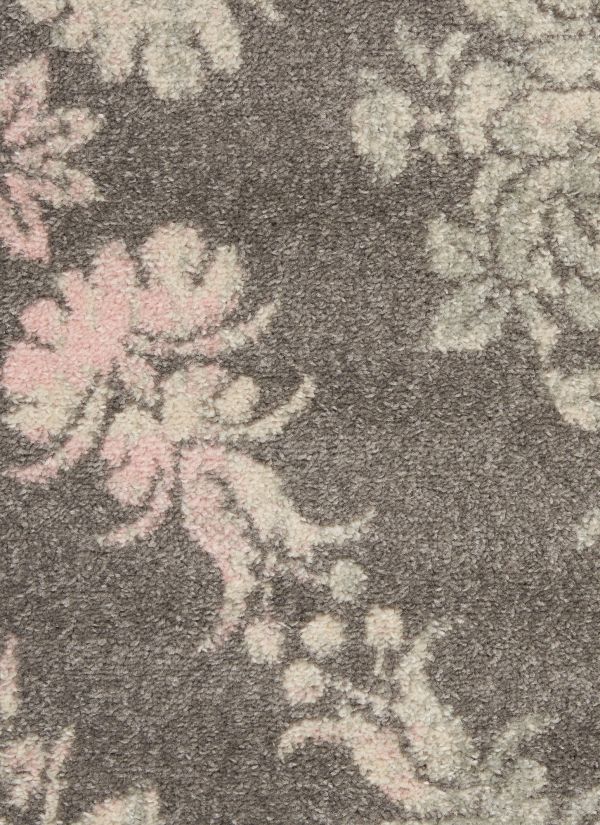 Nourison Home Tranquil Grey/Pink 5'3" x 7'3" Collection