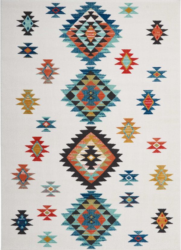 Nourison Home South Western White 9'3" x 13' Collection