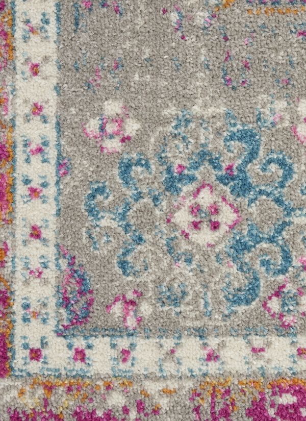 Nourison Home Passion Grey/Multi 2'2" x 10' Runner Collection