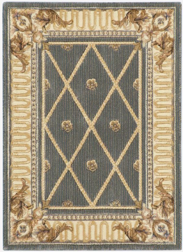 Nourison Home Ashton House Blue 2' x 2'9" Collection