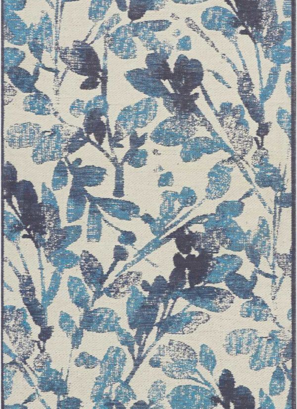 Waverly Vintage Lux Indigo 2'3" x 7'6" Runner Collection