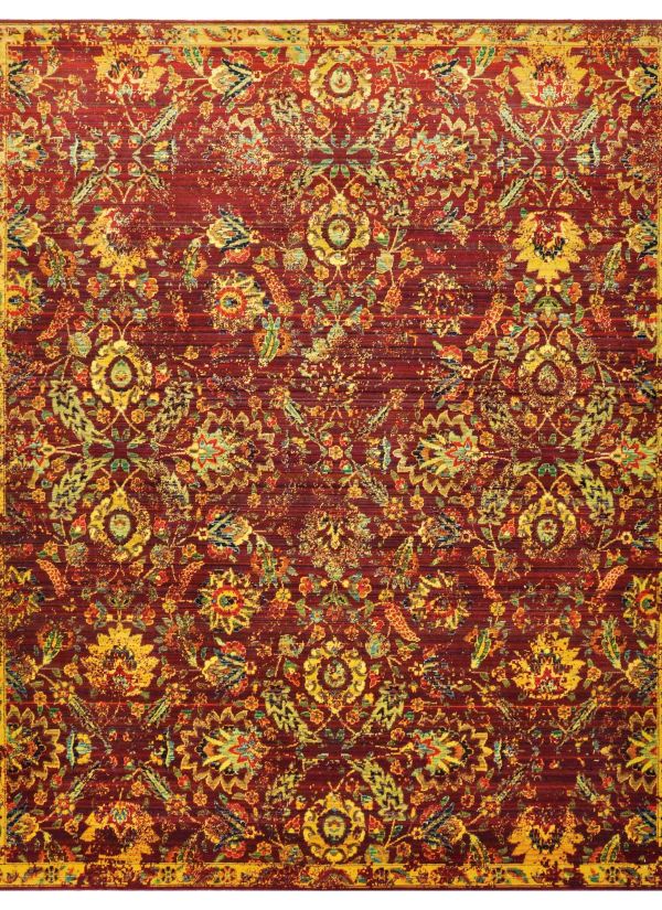 Nourison Home Timeless Pomegranate 5'6" x 8' Collection