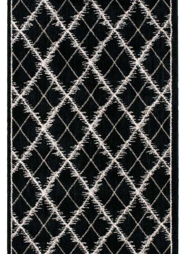 Nourison Home Tranquility Black 2'2" x 7'6" Runner Collection