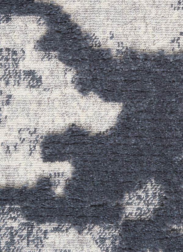 Nourison Home Zermatt Blue/Grey 2'2" x 7'6" Runner Collection