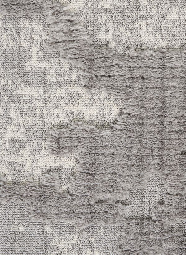 Nourison Home Zermatt Grey/Ivory 2'2" x 7'6" Runner Collection