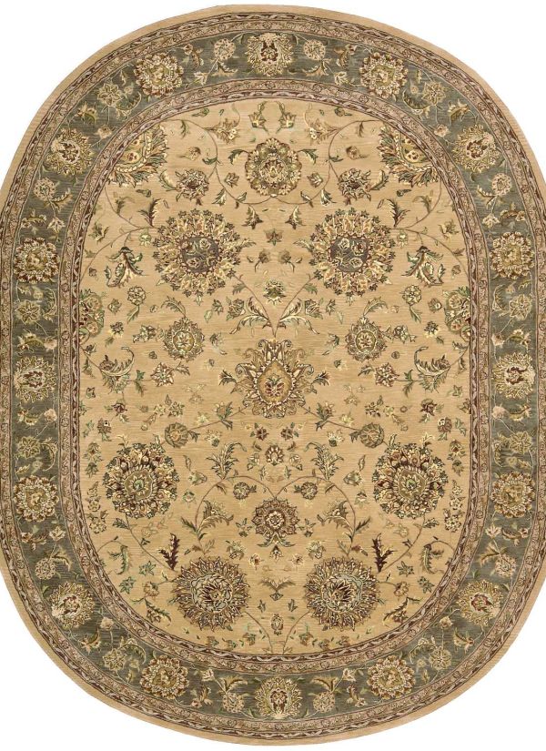 Nourison Home Nourison 2000 Beige 7'6" x 9'6" Oval Collection