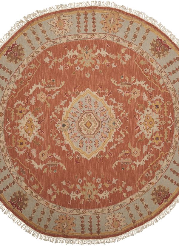 Nourison Home Nourmak Rust 8' x Round Collection
