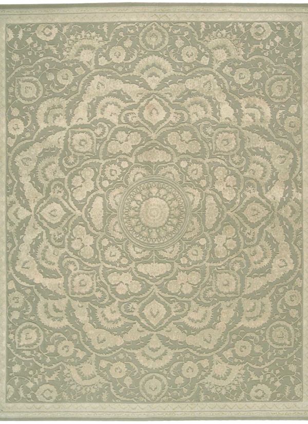 Nourison Home Regal Green 5'6" x 8'6" Collection