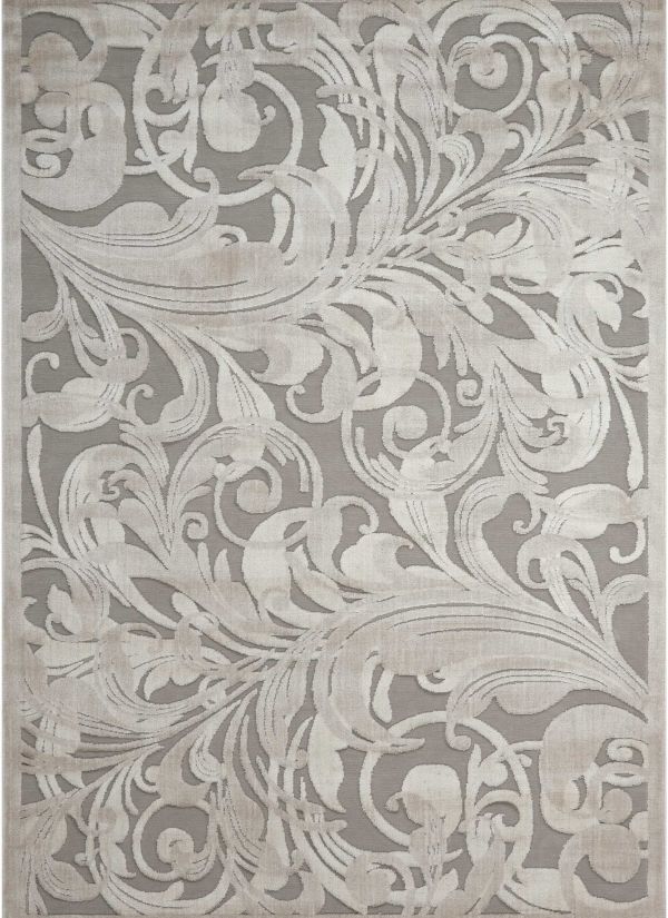 Nourison Home Graphic Illusions Grey/Camel Collection
