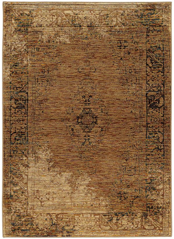 Oriental Weavers Andorra 6845d Gold Collection