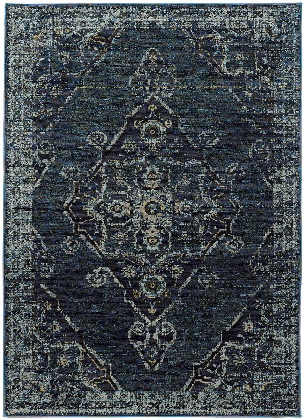 Oriental Weavers Andorra 7135f Blue Collection