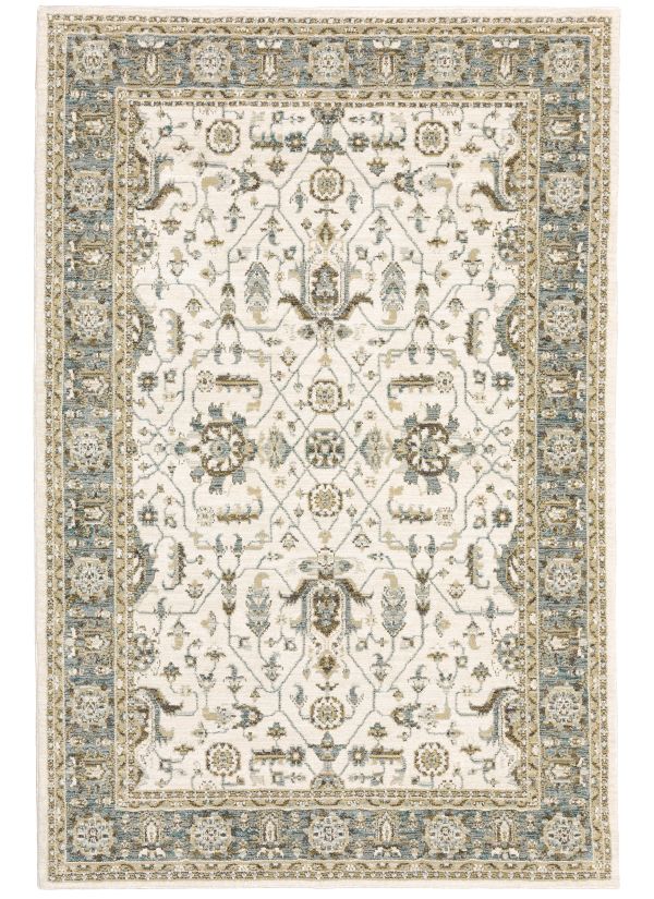 Oriental Weavers Andorra 9537p Ivory Collection