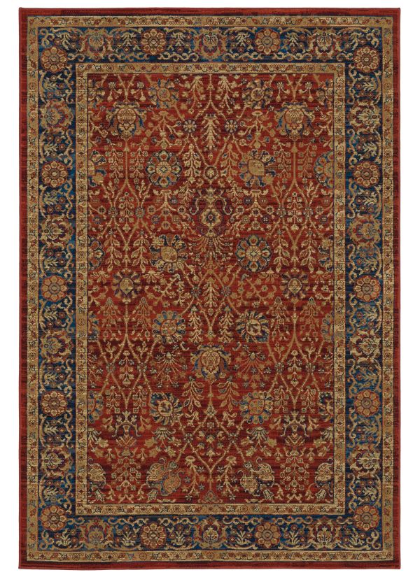 Oriental Weavers Ankara 501r Red Collection