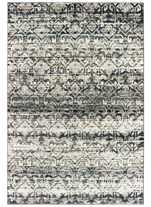 Oriental Weavers Bowen 42h Grey 9'10" x 12'10" Collection