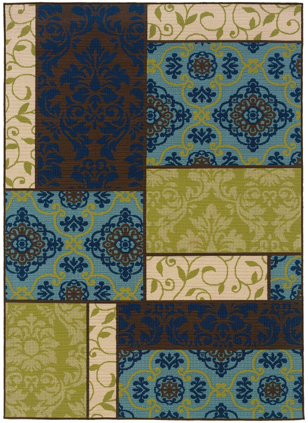 Oriental Weavers Caspian 3066v Brown Collection