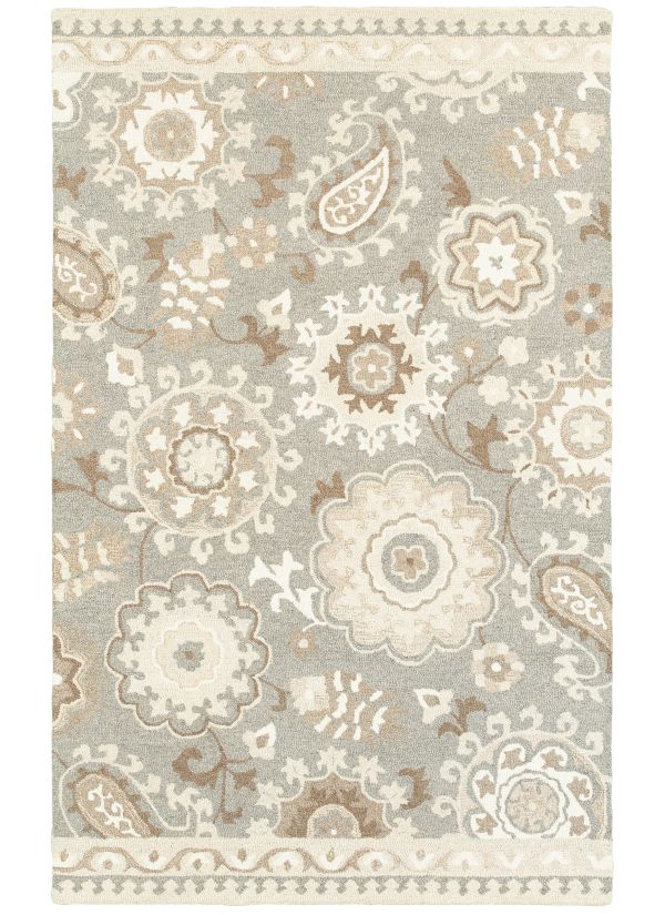 Oriental Weavers Craft 93003 Grey Collection