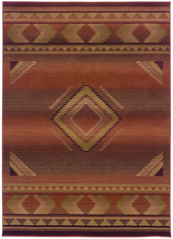 Oriental Weavers Generations 1506c Red Collection