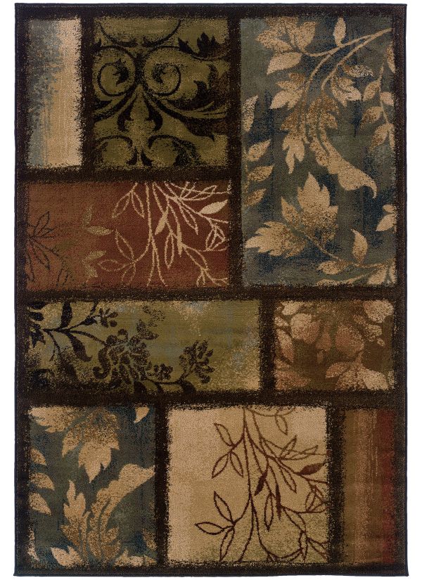 Oriental Weavers Hudson 1699g Brown Collection