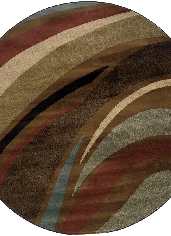 Oriental Weavers Hudson 2666f Brown Collection